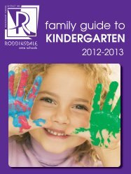Kindergarten Family Guide - Robbinsdale School District