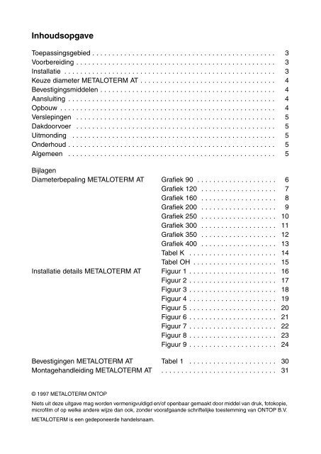 Metaloterm AT - Hout CV