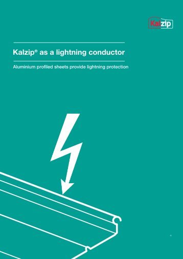 KalzipÂ® as a lightning conductor