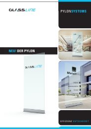 PylonSYSTEMS NEU! DEr PYloN - Glassline GmbH