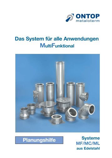 Das System für alle Anwendungen Planungshilfe - Metaloterm