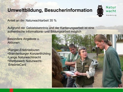 Die Naturwacht Brandenburg nach 20 Jahren - Bundesverband ...