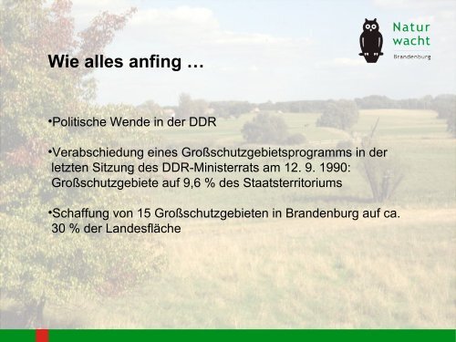 Die Naturwacht Brandenburg nach 20 Jahren - Bundesverband ...