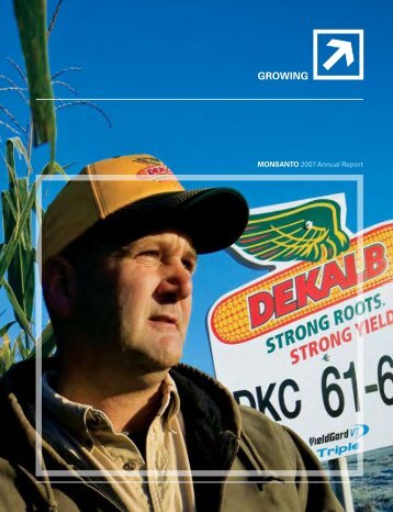 Monsanto 2007 Annual Report & 10-K