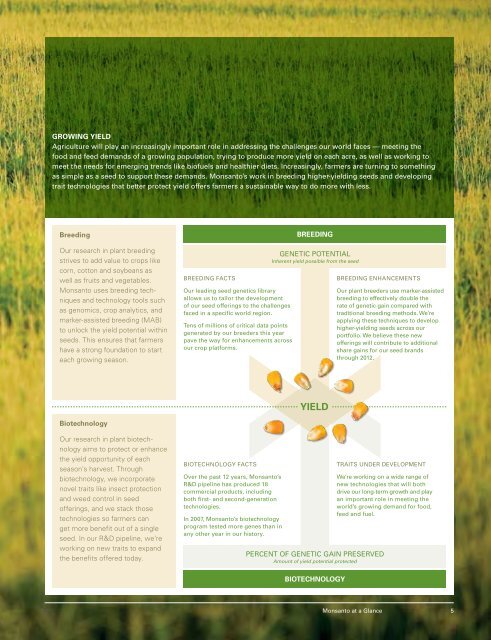 Monsanto 2007 Annual Report & 10-K