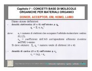 Cap 1 Concetti Base di Molecole Organiche