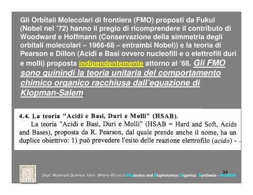 Cap 1 Concetti Base di Molecole Organiche