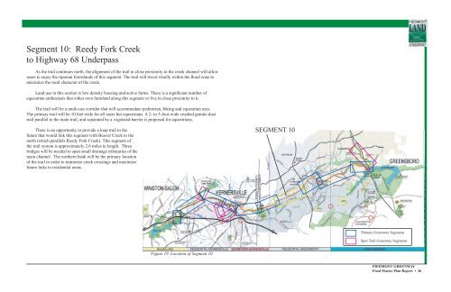 Piedmont Greenway Master Plan - Town of Kernersville