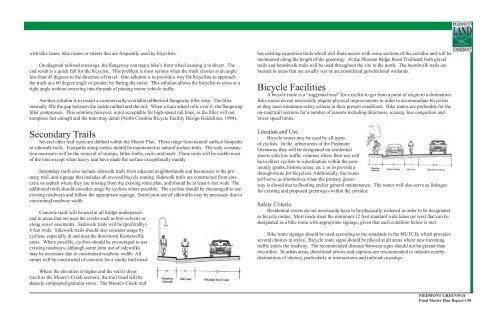 Piedmont Greenway Master Plan - Town of Kernersville