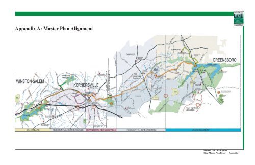 Piedmont Greenway Master Plan - Town of Kernersville