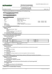 EG-Sicherheitsdatenblatt - Moosmann GmbH & Co. KG