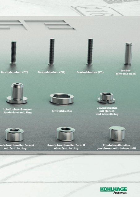 SchweiÃmuttern und - KOHLHAGE Fasteners