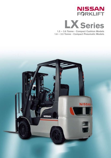 Lx Series Adobe Pdf Format 1334 Kb Nissan Forklift
