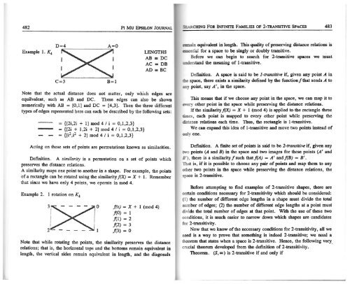 Vol. 10 No 6 - Pi Mu Epsilon