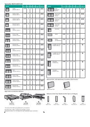 Typenplan Multiflex - Wendland-Moebel.de