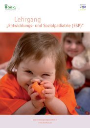 Lehrgang - Ãsterreichische LIGA fÃ¼r Kinder-und Jugendgesundheit