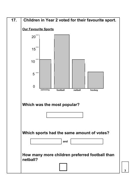 Year 2 Block 1 Assessment Part 1 - Wigan Schools Online