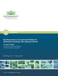 Bio-Based Versus Conventional Plastics for Electronics Housings ...