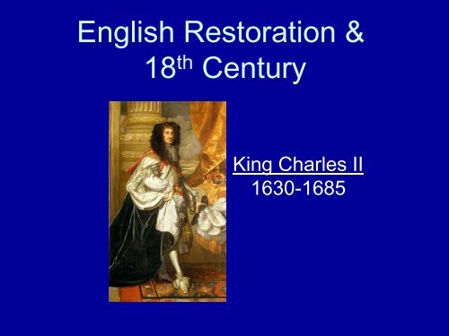 Theatre From Restoration To Romanticism England 1660 1800