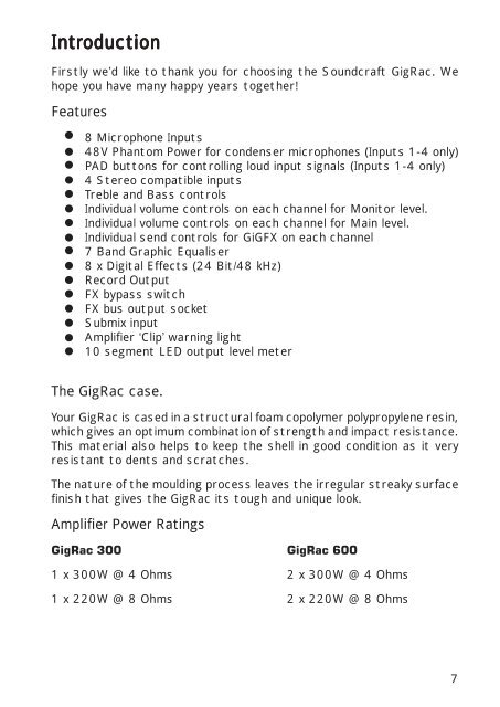 User Guide - Soundcraft