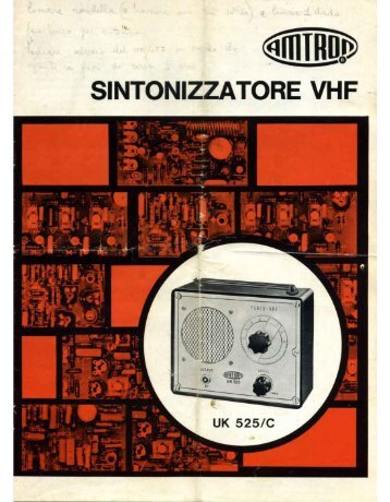Sintonizzatore VHF.pdf - Italy