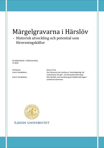 MÃ¤rgelgravarna i HÃ¤rslÃ¶v - Landskrona kommun