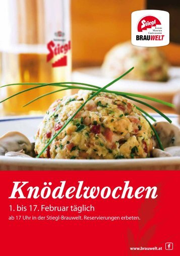 Knödelwochen in der Stiegl-Brauwelt