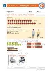 KARTA PRACY 2 | Matematyka | klasa 4