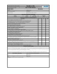 Copy of final Checklist and permits 2012.xlsx - MARG Group