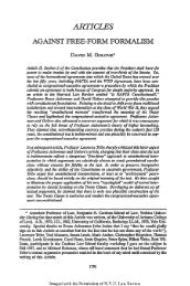 Against Free-Form Formalism - NYU Law Review