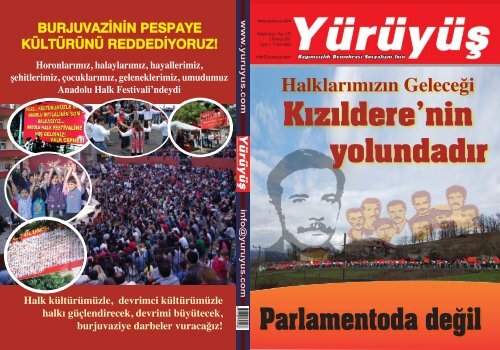 burjuvazinin pespaye kültürünü reddediyoruz! - Yürüyüş