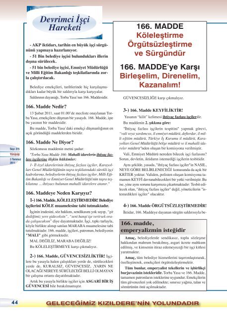 burjuvazinin pespaye kültürünü reddediyoruz! - Yürüyüş