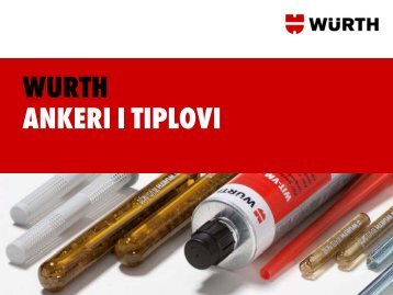 WURTH ANKERI I TIPLOVI