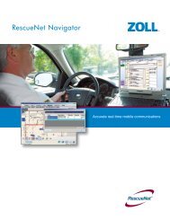 RescueNet Keyboard Shortcuts - ZOLL Data Systems