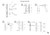 Montage Langschild - Frascio