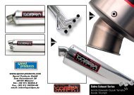 Cobra Exhaust Series - Speed Products