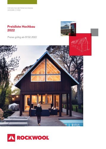 Rockwool - Produktkatalog Hochbau 