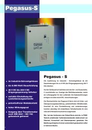 Pegasus-S - Batterielader