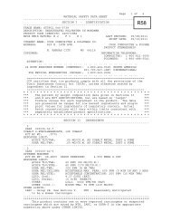 Page 1 of 6 MATERIAL SAFETY DATA SHEET ... - Advanced Plastics