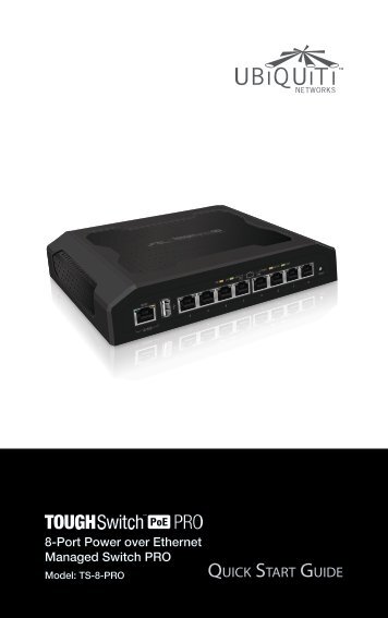 TOUGHSwitch PoE PRO Quick Start Guide - Ubiquiti Networks