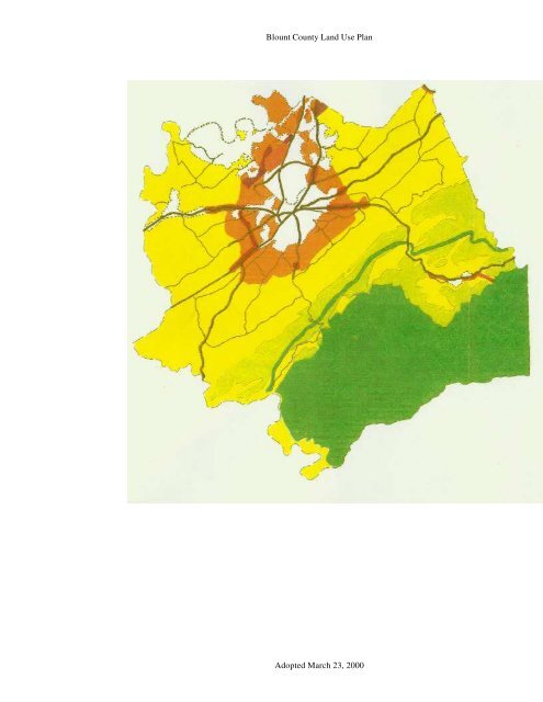 Conceptual Land Use Plan for Blount County March 23, 2000