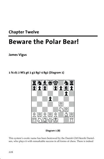 Chapter Twelve Beware the Polar Bear! - London Chess Centre