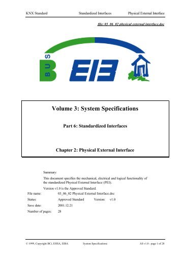 RS232 requirements.pdf - KNX Association