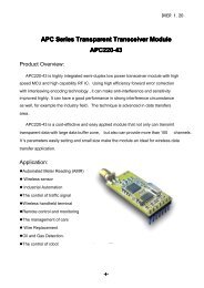 APC220-43 manual.pdf - Elechouse