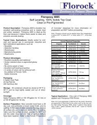 Download Technical Data Sheet - Florock Polymer Flooring