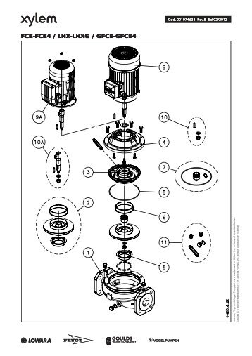 FCE-FCE4 / LHX FCE-FCE4 / LHX-LHXG / GFCE-GFCE4