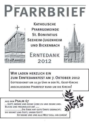 Erntedank 2012 als PDF - St. Bonifatius Seeheim-Jugenheim