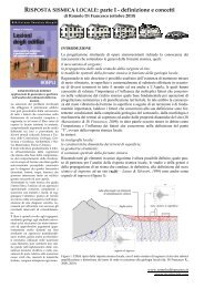 Risposta sismica locale parte I - Romolo Di Francesco