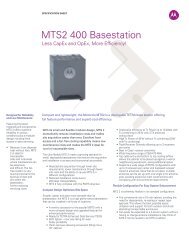 MTS2 400 Basestation - Radio And Trunking Distributors ...