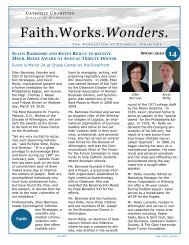 Faith.Works.Wonders. - Catholic Diocese of Wilmington